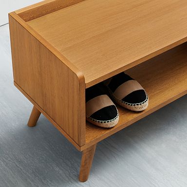 Entryway table shoe rack best sale