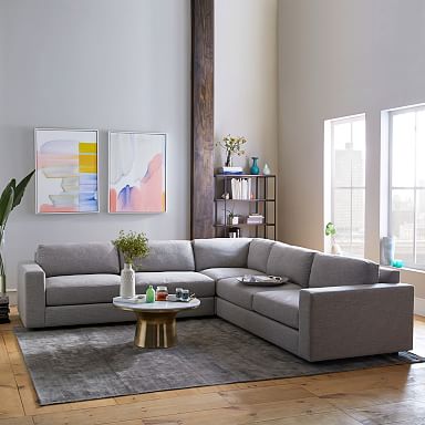 Urban west elm sectional hotsell