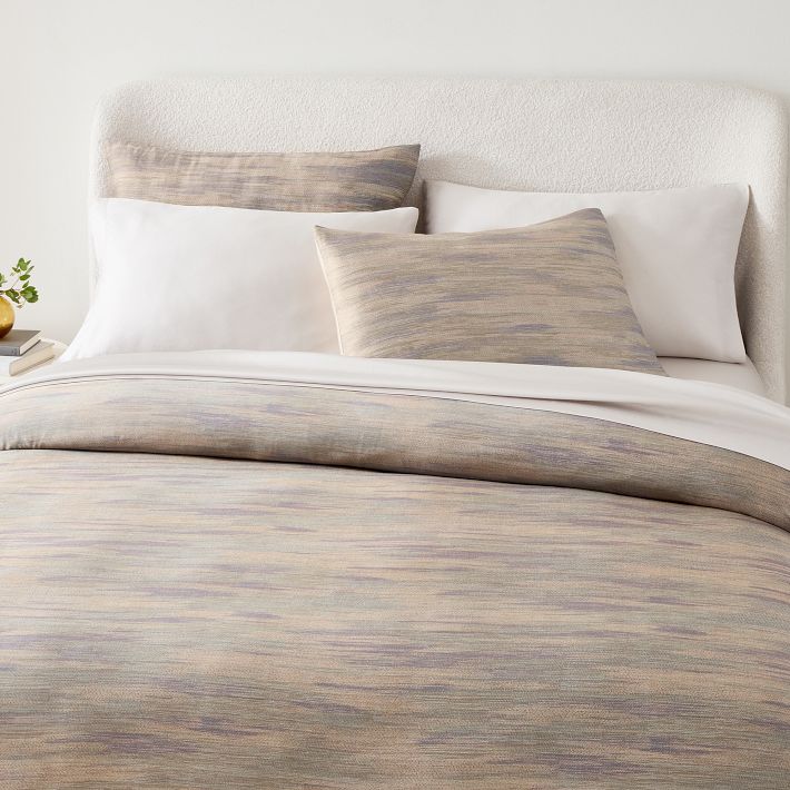 Deals West Elm silky tencel comforter & shams