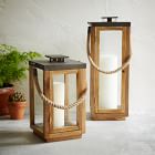 Wood &amp; Rope Lanterns