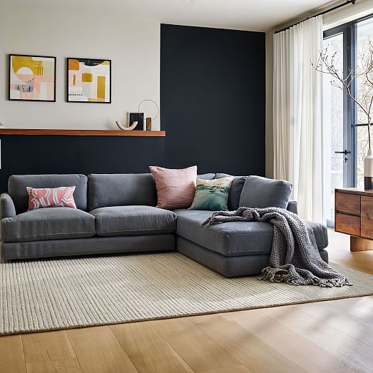 West elm deep couch discount