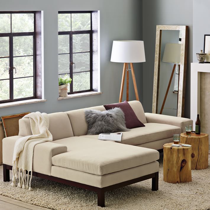 West elm lorimer sectional hotsell