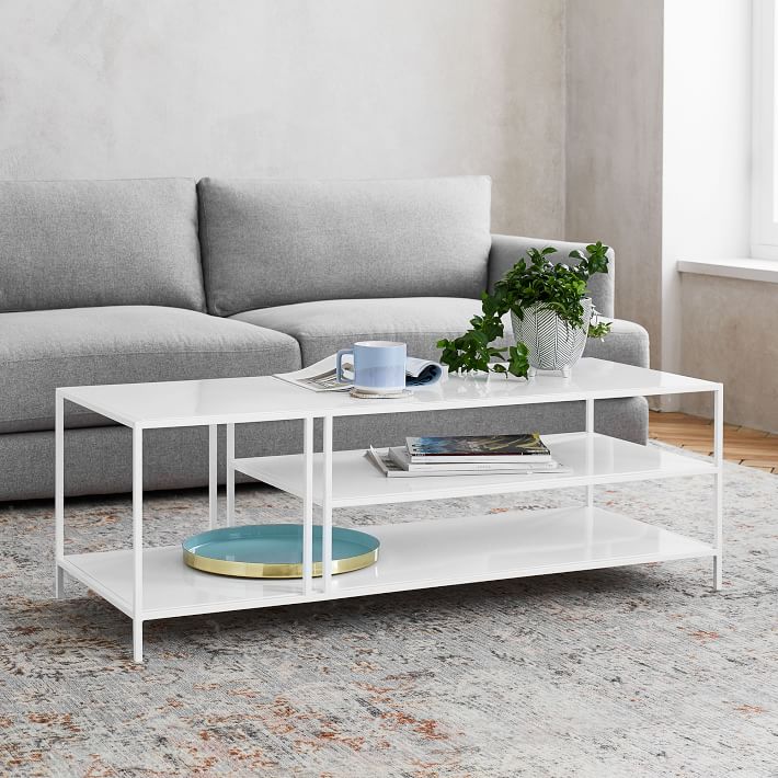 Profile coffee table west elm discount