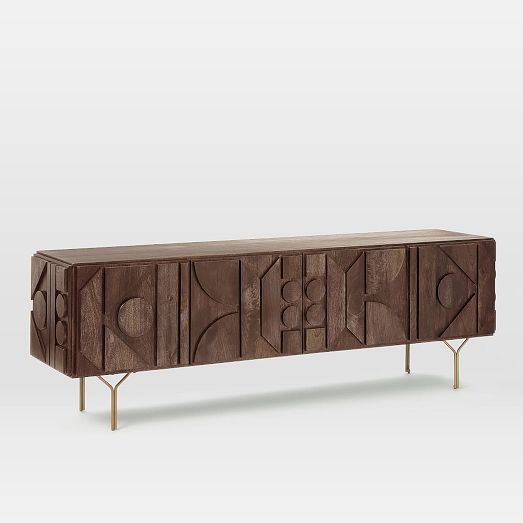 West elm corner tv stand discount