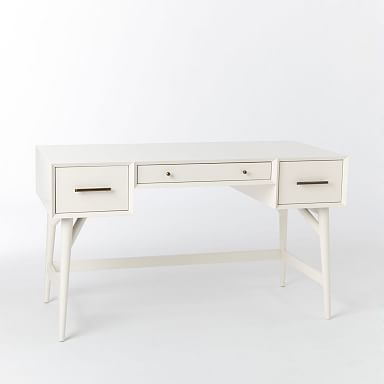 White west elm desk hotsell