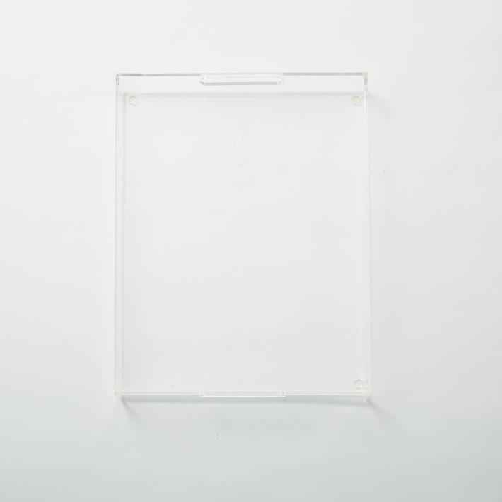 Clear Acrylic Trays