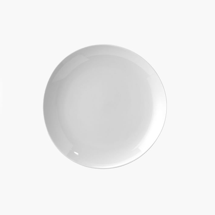Organic Porcelain Appetizer Plate Set of 4