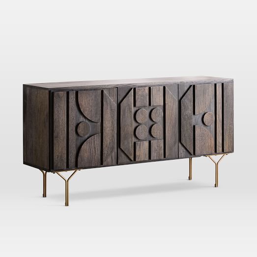 West elm credenza buffet discount