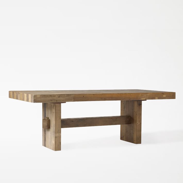 Emmerson® Solid Reclaimed Wood Rectangle Dining Table (67",72" & 87")