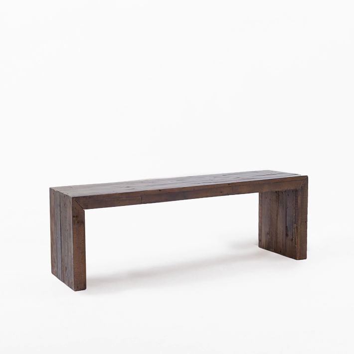 Emmerson® Reclaimed Solid Wood Dining Bench (58"–73")