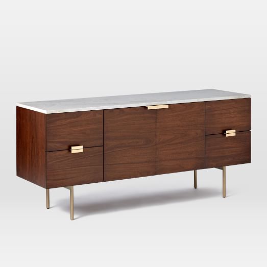 West elm credenza buffet discount