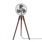 Wood Tripod Floor Fan