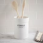 Utility Stoneware Utensil Holder