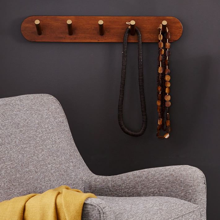 Mid century modern wall coat hooks online
