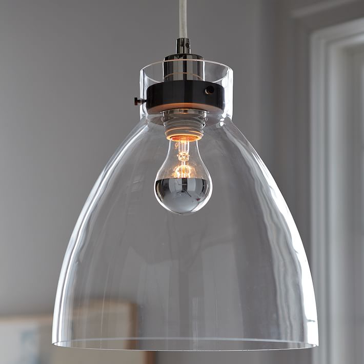 Industrial Pendant &ndash; Glass