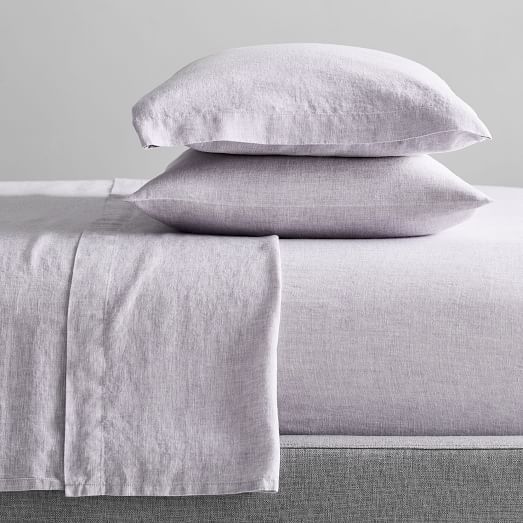 West retailer Elm Queen Linen Sheet Set