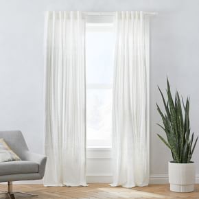 West Elm Echo Print 2024 Curtains (4 panels)