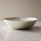 Iris Hammered Metal Serve Bowl