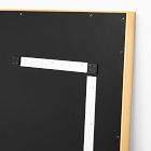 Deep Frame Rectangle Thin Metal Wall Mirror