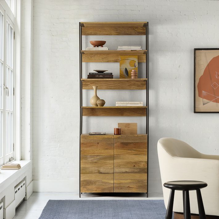Industrial Modular Open Closed Storage 33 West Elm