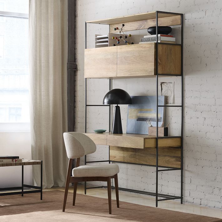 Industrial Modular Wall Desk 49 West Elm