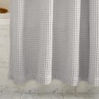 Plush Waffle Shower Curtain