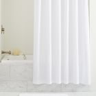 Plush Waffle Shower Curtain