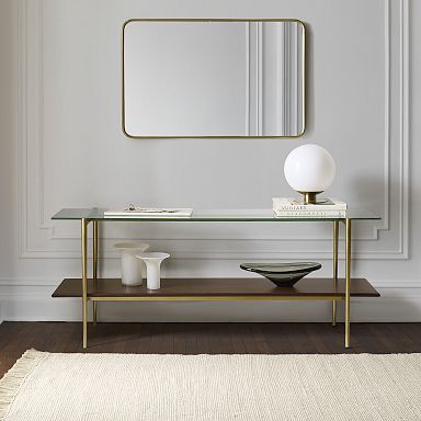 Glass Console Sofa Tables West Elm