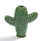 Glass Cactus Vase