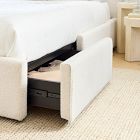 Emmett Nontufted Side Storage Bed