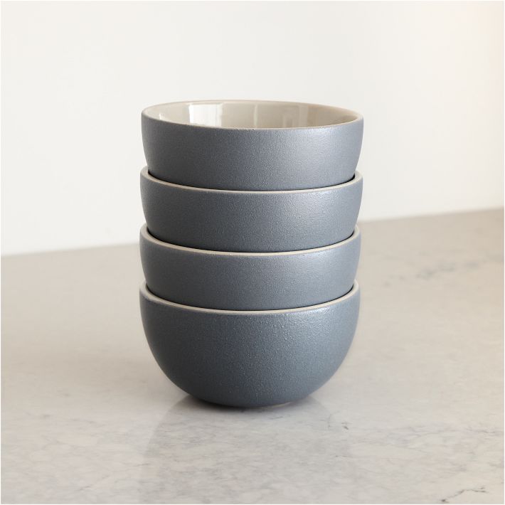 Kaloh Stoneware Condiment Bowl Sets (Anchor Grey)