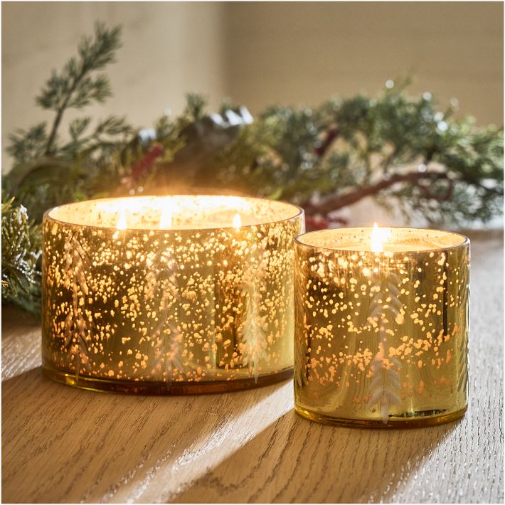 Canyon Etched Filled Candles - Amber Nutmeg