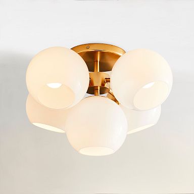 Modern Flush Mount Lighting West Elm