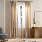 Sheer European Flax Linen Curtain 