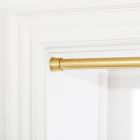 Inside Mount Curtain Rod - Antique Brass