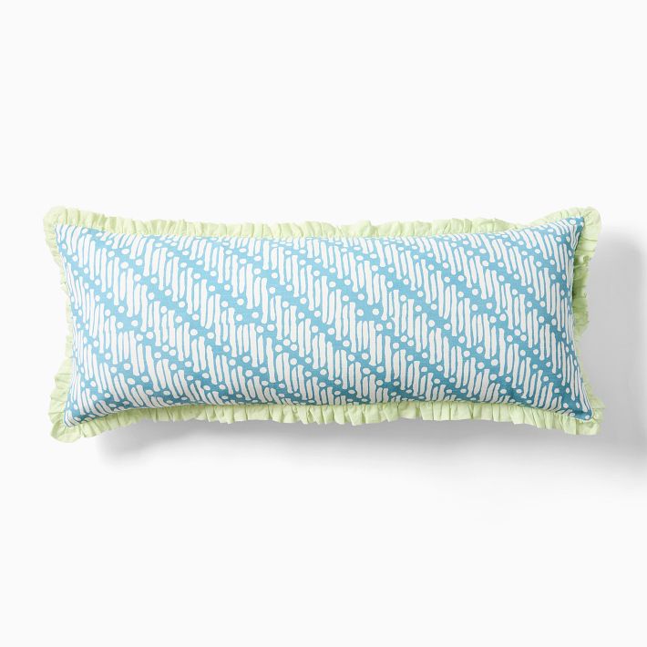 RHODE Batik Pillow Cover - Blue