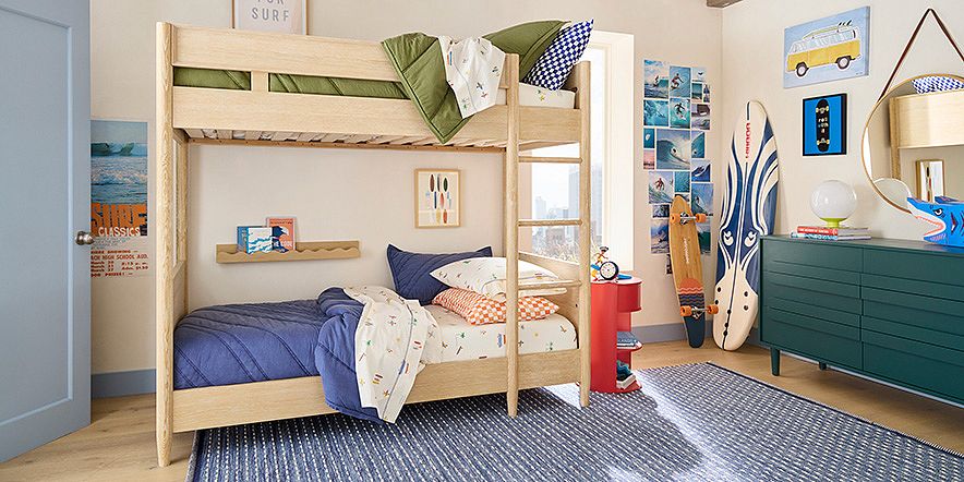 Kids bedroom bed discount