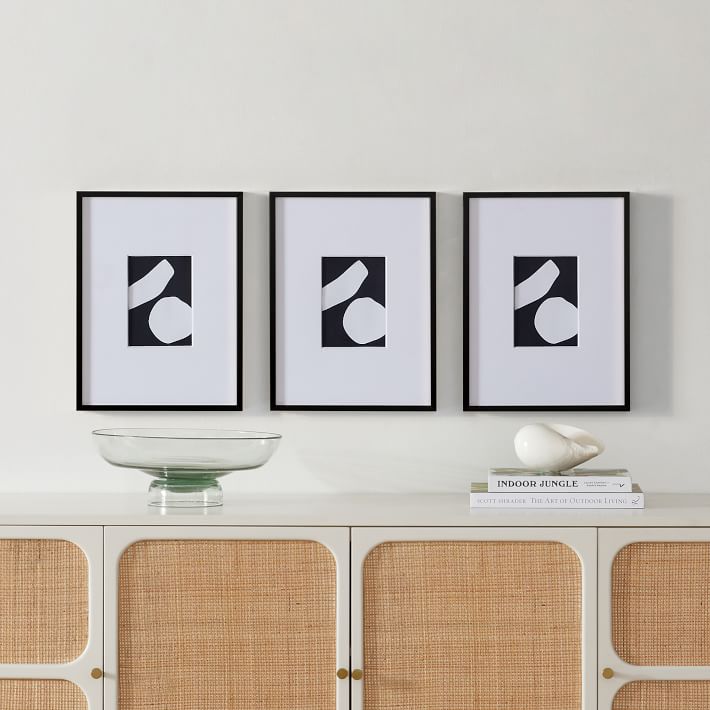 Multi-Mat Metal Gallery Frames - Black