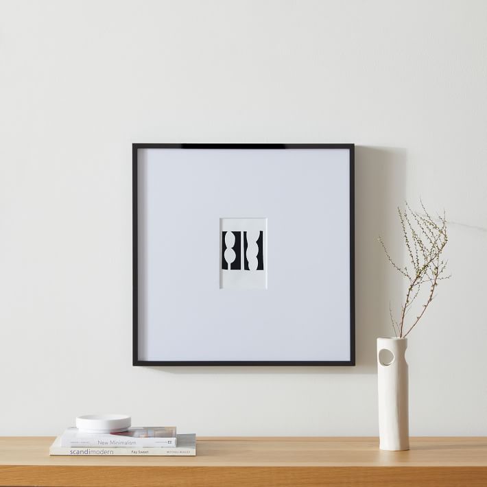Multi-Mat Metal Gallery Frames - Black