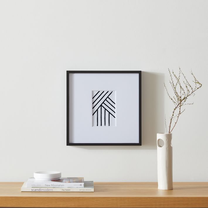 Multi-Mat Metal Gallery Frames - Black