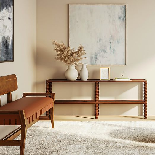 Annabeth Twisted Acacia Console Table 76