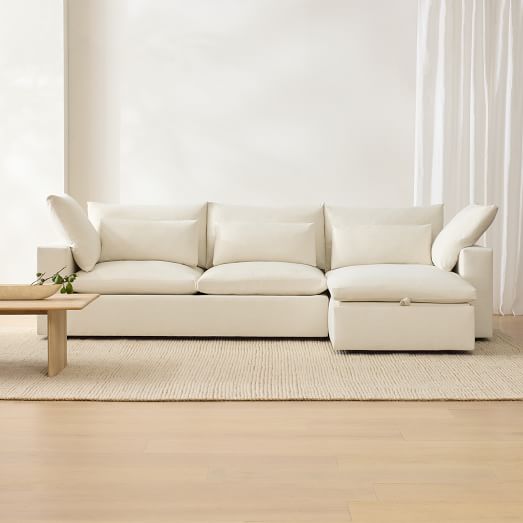 West elm sleeper sectional discount