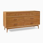 Mid-Century 7-Drawer Dresser (72&quot;)