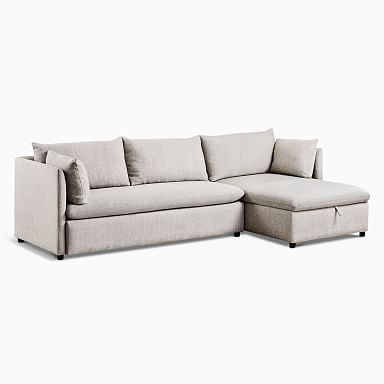 Sleeper Sectional Shelter Fabric Collection West Elm
