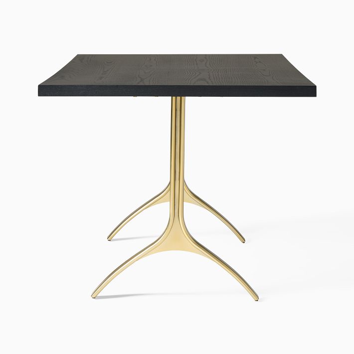 West elm wishbone table discount