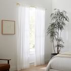 Sheer Crosshatch Curtain (Set of 2)