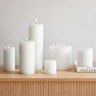 Unscented Wax Pillar Candle