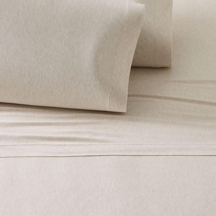 Silky TENCEL™ Modal Sheet Set: Heathered Oatmeal, King