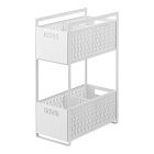 Yamazaki Two-Tier Cabinet Storage Basket