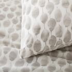 Outlet West Elm Organic Stamped Dots Duvet Cover